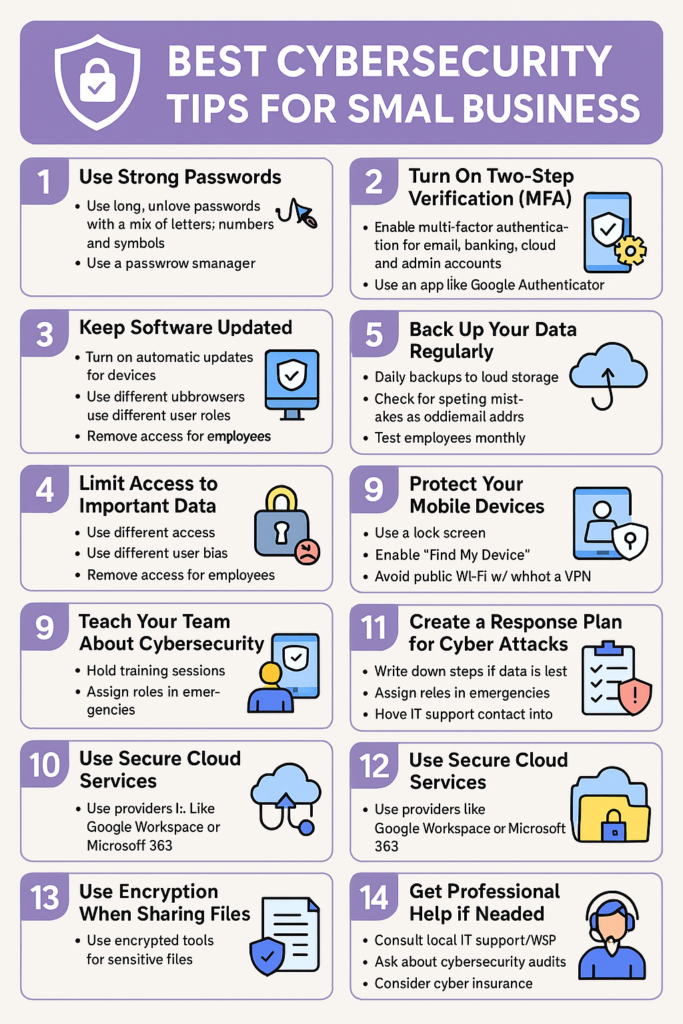 best Cybersecurity Tips for Small Business